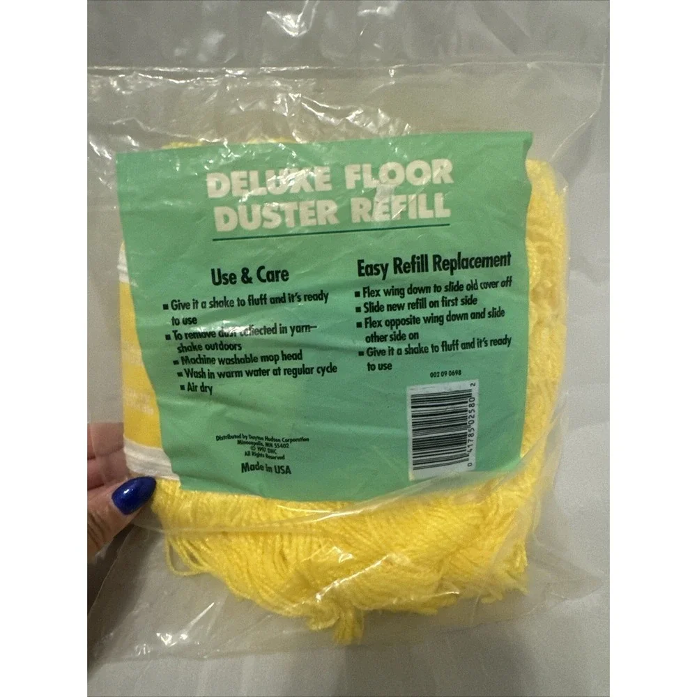Cleanit Deluxe‎ Floor Duster Mop Head Refill Dayton Hudson Vintage Rare!